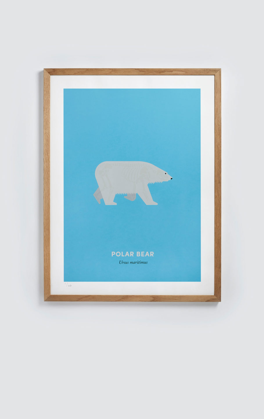 Polar Bear screen print